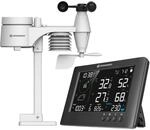 Bresser WLAN-Funk-Wetterstation TB 7-in-1 Schwarz