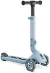 PUKY Push Roller mit 3 LED R&auml;dern Klappbar Arctic Blue 5201