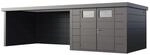 Ger&auml;tehaus Classico 3030 mit Lounge XL Links 762 cm x 238 cm Anthrazit