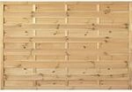 T & J Sichtschutzzaun Maxi-Massiv Gr&uuml;n 180 x 120 cm