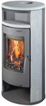 Thermia Kamin-Ofen Olympus V3 Guss-Grau Natur-Stein
