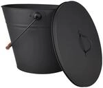 Firefix Mehrzweckeimer 12 Liter Schwarz Matt