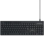 Hama USB-Tastatur CK-200 QWERTZ Kabelgebunden 8 Media-Tasten Schwarz