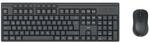 Hama Funktastatur WKM-200 mit Maus QWERTZ Kabellos 8 Media-Tasten Schwarz