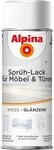 Alpina Spr&uuml;h-Lack f&uuml;r M&ouml;bel & T&uuml;ren 400 ml gl&auml;nzend