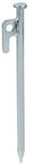 Relaxdays Felsbodenhering Stahl Silber 12er Set 20 cm 110 g