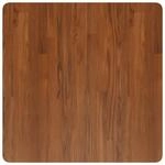 vidaXL Tischplatte Quadratisch Dunkelbraun 70x70x2,5cm Eiche Behandelt