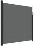 vidaXL Seitenmarkise Ausziehbar Anthrazit 200x600 cm 4004563