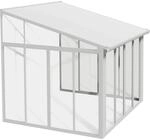 Palram - Canopia Wintergarten San Remo 310 cm x 314 cm x 277 cm Wei&szlig;