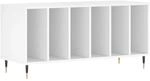 vidaXL Plattenschrank Wei&szlig; 100x38x48 cm Holzwerkstoff 831740