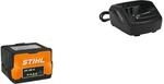 Stihl Starter-Set mit Akku AK 30 S und Ladeger&auml;t AL 101 Orange