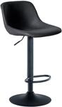 CLP Barhocker Loft schwarz/Kunstleder