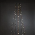 Konstsmide LED-Baummantel mit Ring &Oslash; 8 cm 150 bersteinfarbene LEDs innen