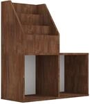 vidaXL Kinder-B&uuml;cherregal Braun Eiche 71x30x78,5 cm Holzwerkstoff Modell 1