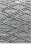 Ayyildiz Hochflorteppich Pisa 4706 Grau 140 cm x 200 cm