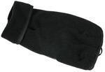 Fashion Dog Fleece-Hundemantel Schwarz 39 cm