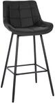 CLP Barhocker Weston schwarz/Kunstleder
