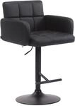 CLP Barhocker Los Angeles Schwarz/Schwarz
