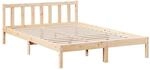vidaXL Massivholzbett Extra Lang ohne Matratze 140x220 Kiefernholz 852448