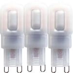 LED-Leuchtmittel SMD G9 Kapsel 2,5 W 240,m 3er-Set