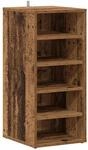 vidaXL Schuhschrank Altholz-Optik 32x35x70 cm Holzwerkstoff 856710