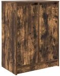 vidaXL Schuhschrank R&auml;uchereiche 57x34x76 cm Holzwerkstoff 861872