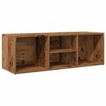 vidaXL Schuhbank Altholz-Optik 105x35x35 cm Holzwerkstoff 856410