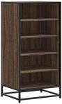 vidaXL Schuhregal Braun Eichen-Optik 48x38x97,5 cm Holzwerkstoff 849208