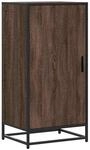 vidaXL Schuhregal Braun Eichen-Optik 48x38x97,5 cm Holzwerkstoff 849203