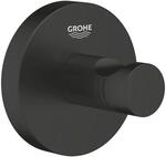 Grohe QuickFix Bademantelhaken Start Matt Schwarz
