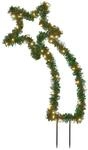 vidaXL Sternschnuppe mit Erdspie&szlig;en und 80 LEDs 62 cm 357731