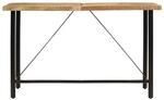 vidaXL Bartisch 180x70x107 cm Massivholz Mango und Eisen