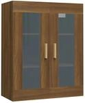 vidaXL H&auml;ngeschrank Braun Eichen-Optik 69,5x34x90 cm 817389