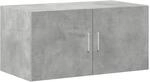 vidaXL Wandschrank Betongrau 80x42,5x40 cm Holzwerkstoff 846127