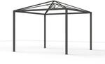Siena Garden Pergola Basis Schattenmanufaktur Comuna 315 cm x 315 cm x 301 cm