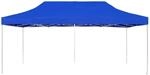 vidaXL Profi-Partyzelt Faltbar Aluminium 6x3 m Blau
