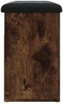 vidaXL Schuhbank R&auml;uchereiche 62x32x50 cm Holzwerkstoff