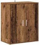 vidaXL Schuhregal Altholz-Optik 60x35x70 cm Holzwerkstoff 856696