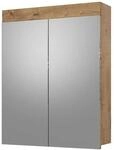 Vicco Badspiegelschrank Luna Eiche 60 x 77 cm