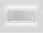 DSK Design LED-Lichtspiegel Silver Conde 120 cm x 60 cm