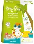 Kitty Bay Katzenstreu Meow Tai Maniokmehl Braun 10 Liter