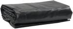 vidaXL Abdeckplane Schwarz 1x2,5 m 650 g/m&sup2; 156074