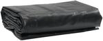 vidaXL Abdeckplane Schwarz 1,5x2,5 m 650 g/m&sup2; 156076