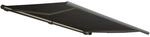 MCW Elektrische Kassettenmarkise H123 4,5x3m Polyester Anthrazit Rahmen Grau
