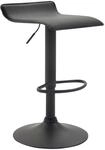CLP Barhocker Dyn V2 Kunstleder Schwarz/Schwarz