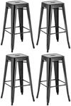CLP 4er Set Barhocker Joshua Schwarz