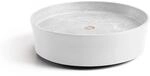 Ecopots Untersetzer Amsterdam Rollen Wei&szlig; 28,7 cm x 8,3 cm
