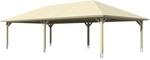Skan Holz Carport Taunus 1176 cm x 634 cm Wei&szlig;