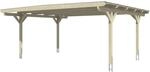 Skan Holz Carport Odenwald Eiche hell 640 x 541 cm