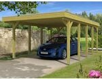 Skan Holz Carport Friesland 397 cm x 708 cm